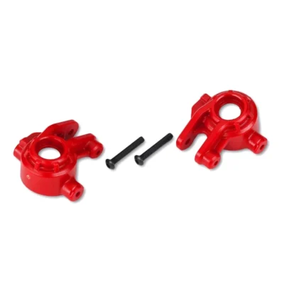 Traxxas Steering Blocks Red L&r (9037R)