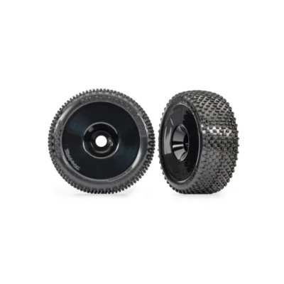 Traxxas Jato 4x4 Response Pro Tires w/ Dish Wheels (Black) (2pcs)