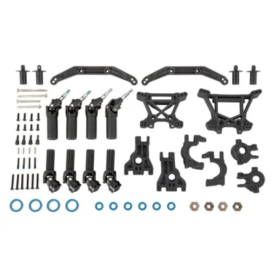 Traxxas 4X4 Extreme Heavy Duty Driveline & Suspension Upgrade Kit (Black) (9080)