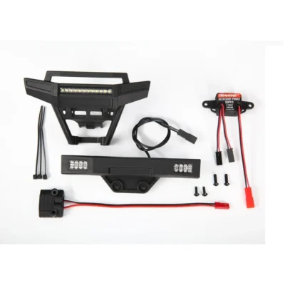 Traxxas Hoss Complete LED Light Bumper Set w/ Power Supply (9095)