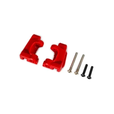 Traxxas Caster Blocks Red L&r (9136-RED)