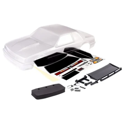 Traxxas Drag Slash Fox Body Mustang Body (Clear) (9421)