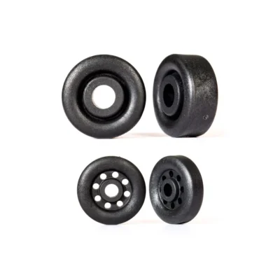 Traxxas Drag Slash Wheelie Bar Wheels (Black) (9461)