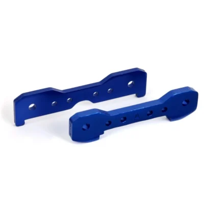 Traxxas Sledge Aluminum Front Tie Bars (Blue) (2pcs)
