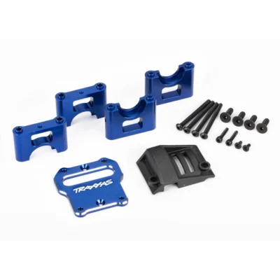 Traxxas Sledge Aluminum Center Differential Carrier Mount (Blue) (9584X)
