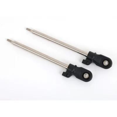 Traxxas Sledge GT-Maxx Chrome Steel Shock Shaft (2pcs)