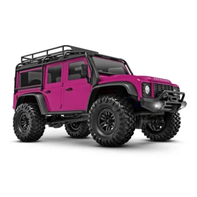 Traxxas TRX-4M 1/18 Electric Rock Crawler w/ Land Rover Defender Body (Pink)