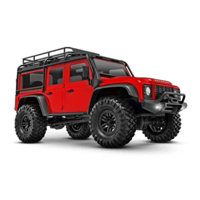 Traxxas TRX-4M 1/18 Electric Rock Crawler w/ Land Rover Defender Body (Red)