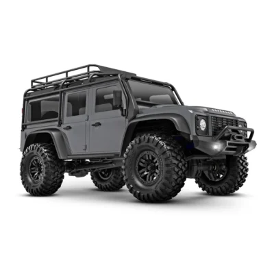 Traxxas TRX-4M 1/18 Electric Rock Crawler w/ Land Rover Defender Body (Silver)