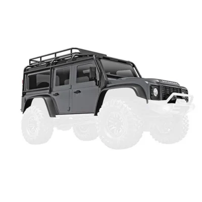 Traxxas TRX-4M Complete Body Land Rover Defender (Silver) (9712-SLVR)