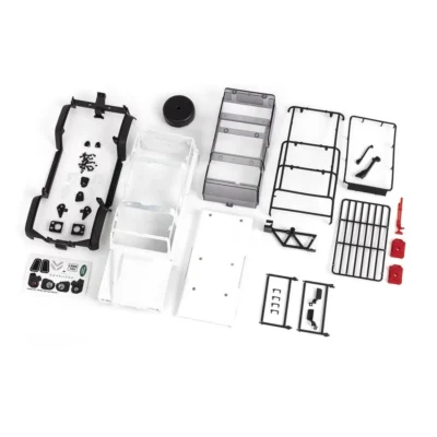 Traxxas TRX-4M Defender Body (Unassembled) (White) (9712)