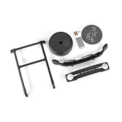 Traxxas TRX-4M Ford Bronco Roof Rack/Tire Cover/Cowl/Grille (9715)