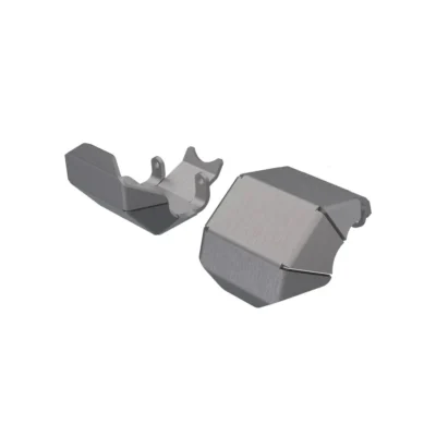 Traxxas TRX-4M Stainless Steel Axle Skidplate (Front & Rear) (9765)