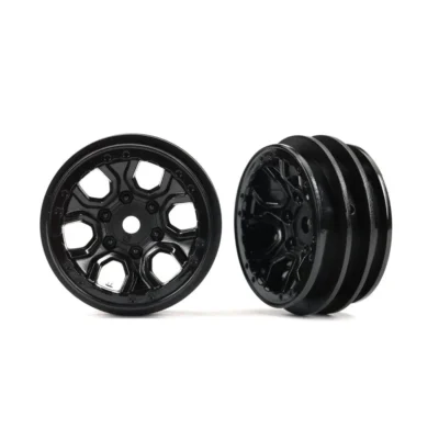 Traxxas TRX-4M 1.0" Wheels (Black) (2pcs) (9770)