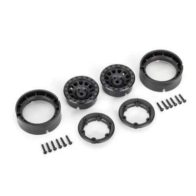 Traxxas TRX-4M Method Race 1.0" Wheels 105 Beadlock (Black) (9781)
