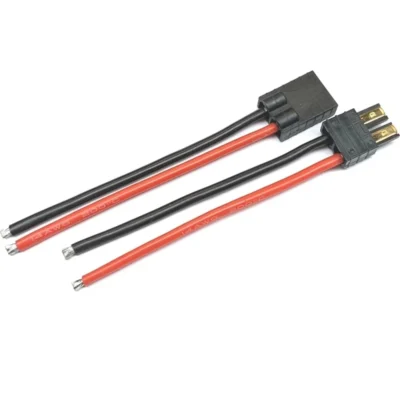 Xspede Male/Female Traxxas Compatible Connector Plug w/ 4 Inch Pigtail