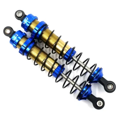 Yeah Racing Blue Aluminum 100mm Big Bore Shocks For Traxxas 1/10 Slash Stampede Bandit Arrma RC TRSL-017BU