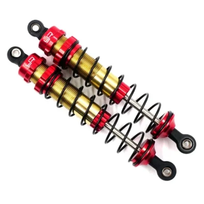 Yeah Racing Red Aluminum 100mm Big Bore Shocks For Traxxas 1/10 Slash Stampede Bandit Arrma RC TRSL-017RD