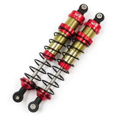 Yeah Racing Red Aluminum TR-XB 105mm Big Bore Shocks For Traxxas 1/10 Slash Stampede Bandit Arrma RC TRSL-018RD