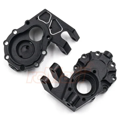 Yeah Racing Aluminum Front Steering Knuckle For Traxxas TRX-4 (Black) TRX4-002BK