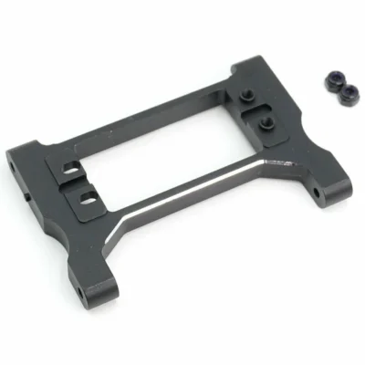 Yeah Racing Aluminum Servo Mount For Traxxas TRX-4/TRX-6 (Black) TRX4-005BK