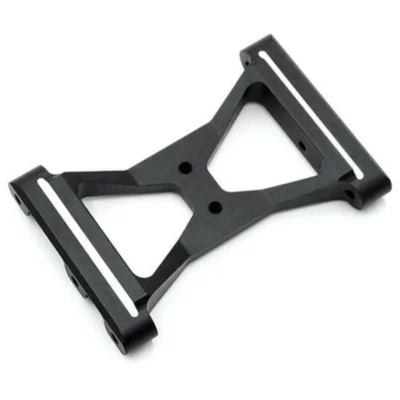 Yeah Racing Aluminum Rear Frame Brace For Traxxas TRX-4 (Black) (TRX4-013BK)
