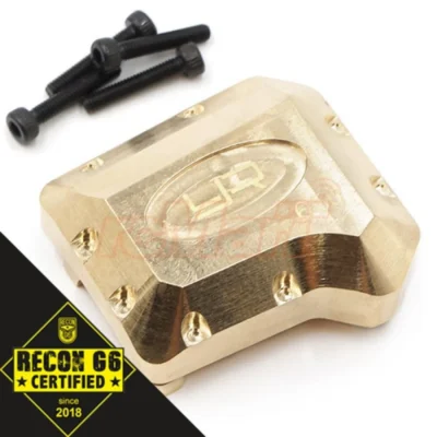 Yeah Racing Brass Diff Cover 65g For Traxxas TRX-4 TRX-6 'G6 Certified' TRX4-041