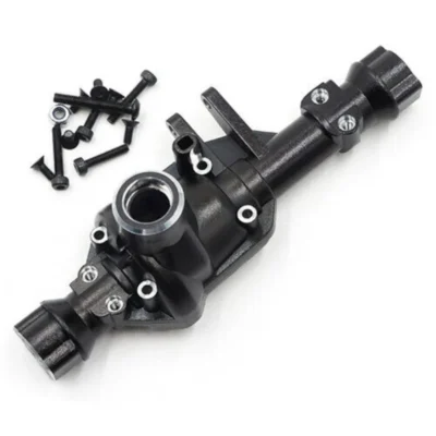 Yeah Racing Alloy Front Axle Housing (Titanium Coated) For Traxxas TRX-4 (Black)
