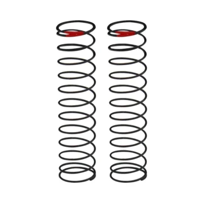 Hot Racing Shock Springs 0.072 Rate (Red) For Traxxas TRX4-M (TRXM9757)
