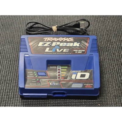 Used Traxxas EZ-Peak Live 12-amp 4s Lipo Battery Charger (2971)