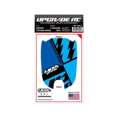 UpGrade RC Chassis Protector for ARRMA™ Typhon Grom (4 Square) (1)