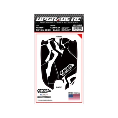 UpGrade RC Chassis Protector for ARRMA™ Typhon Grom (Complex Black) (1)