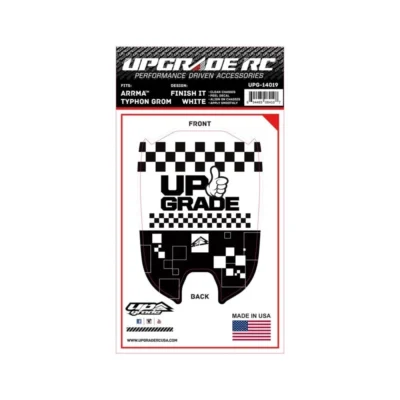 UpGrade RC Chassis Protector for Arrma® Typhon™ Grom (Finish It White) (1)