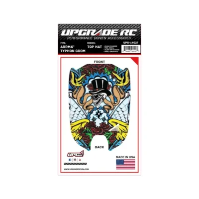 Upgrade Rc Chassis Protector For Arrma® Typhon™ Grom (Top Hat) (1)