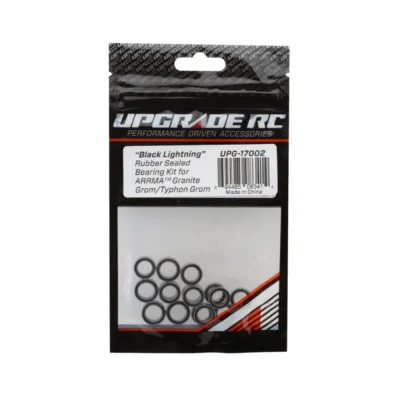 UpGrade RC "Black Lightning" Rubber Sealed Bearing Kit for Arrma® Granite™
