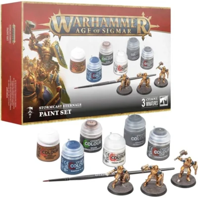 Warhammer Stormcast Eternals Paints Set