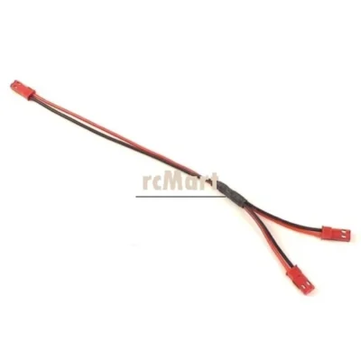 Yeah Racing JST Y-Connector - Male to Male/Male (WPT-0038)