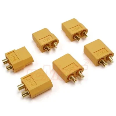 Yeah Racing XT60 Plug 3 Pairs Male/Female (WPT-0132)
