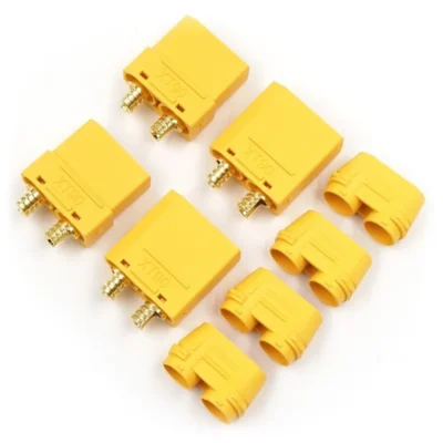 Yeah Racing XT90 Plugs w/ Cover 4pcs (WPT-0146)