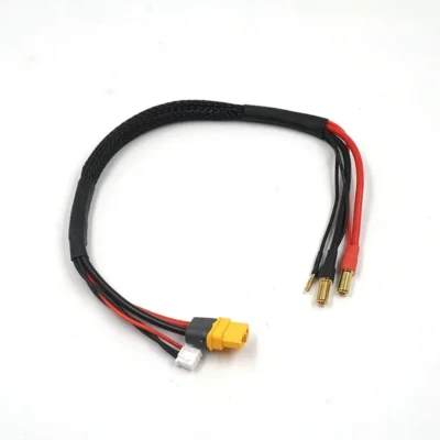 Yeah Racing XT60 Charge Cable w/ 5mm Plugs 35cm WPT-0151