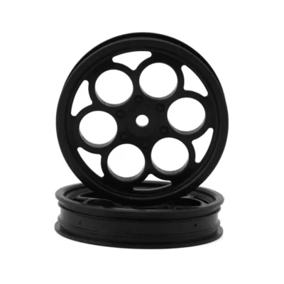 eXcelerate Looper Drag Racing Front Wheels w/12mm Hex (Black) (2pcs)