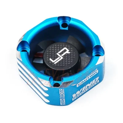 Yeah Racing Aluminum Case 30mm Booster Cooling Fan (Blue)
