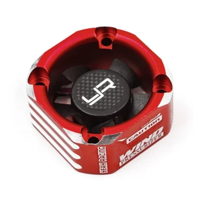 Yeah Racing Aluminum Case 30mm Booster Cooling Fan Red YA-0576RD