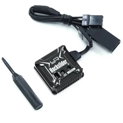 Yeah Racing Hackslider Drift Tuned Gyro Black For Competition Drifting YE-0021BK
