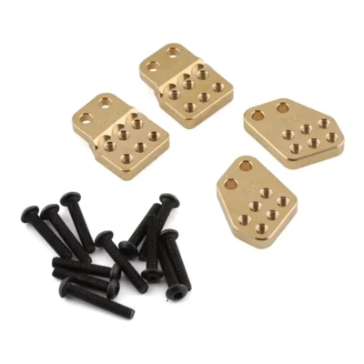 Yeah Racing Axial Capra Brass Shock Mounts W/hardware (4)